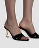 Saint Laurent Women's Opyum Mules in Velvet - 6