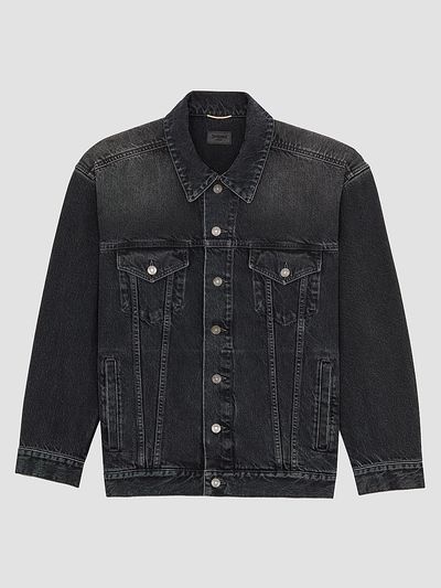 Saint Laurent Women's Oversized Jean Jacket