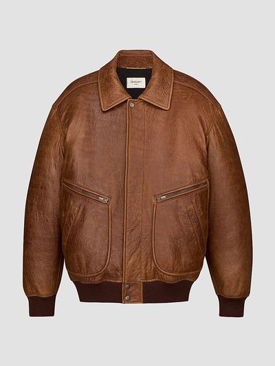 Saint Laurent Women's Padded Bomber Jacket