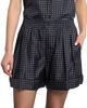 Saint Laurent Women's Pajama Shorts in Square Silk Satin - 3