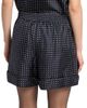 Saint Laurent Women's Pajama Shorts in Square Silk Satin - 5