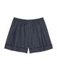 Saint Laurent Women's Pajama Shorts in Square Silk Satin - 7