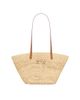 Saint Laurent Women's Panier Small Tote Bag in Raffia - 1