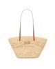 Saint Laurent Women's Panier Small Tote Bag in Raffia - 6