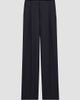 Saint Laurent Women's Pants in Grain De Poudre - 1
