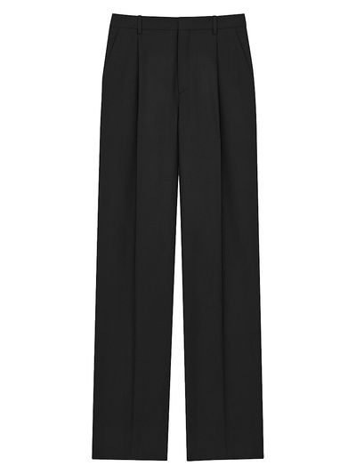 Saint Laurent Women's Pants in Wool