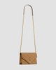 Saint Laurent Women's Paris Chain Wallet in Metallic Leather - 5