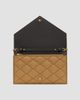 Saint Laurent Women's Paris Chain Wallet in Metallic Leather - 6