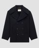 Saint Laurent Women's Peacoat in Wool - 1