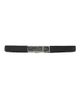 Saint Laurent Women's Plaque Bracelet in Leather - 2