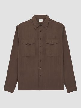 Saint Laurent Women's Shirt in Silk Habotai