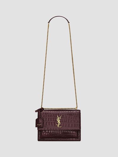 Saint Laurent Women's Sunset Crossbody Bag