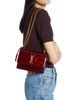 Saint Laurent Women's Sunset Small Shoulder Bag in Patent Leather - 3