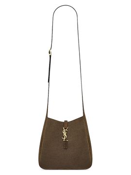 Saint Laurent Women's Supple Crossbody Bag in Suede