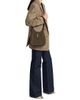 Saint Laurent Women's Supple Crossbody Bag in Suede - 2