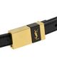 Saint Laurent Women's Thin Anchor Belt in Leather - 4