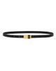 Saint Laurent Women's Thin Anchor Belt in Leather - 5