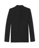 Saint Laurent Women's Tube Tuxedo Jacket in Grain De Poudre - 2