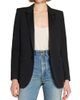 Saint Laurent Women's Tube Tuxedo Jacket in Grain De Poudre - 4