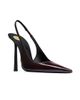 Saint Laurent Women's Vendome Slingback Pumps in Patent Leather - 2