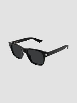 Saint Laurent Women's Vertical Web 55MM Square Sunglasses