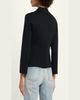 Saint Laurent Wool Button-Front Polo Cardigan - 3