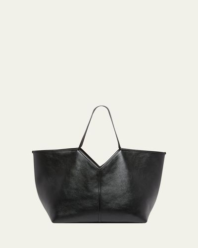 Saint Laurent Y Slim Tote Bag in Leather