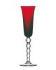Saint Louis Red Bubble Champagne Flute - 2