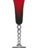Saint Louis Red Bubble Champagne Flute - 3