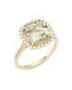 Saks Fifth Avenue Collection Women's 14K Gold, Diamond & Green Amethyst Ring - 5