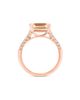 Saks Fifth Avenue Collection Women's 14K Rose Gold, Morganite & 0.13 TCW Diamond Ring - 4