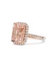Saks Fifth Avenue Collection Women's 14K Rose Gold, Morganite & Diamond Ring - 4