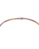 Saks Fifth Avenue Collection Women's 14K Rose Gold, Rainbow Sapphire & 2.70 TCW Diamond Tennis Necklace - 3