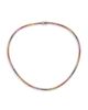 Saks Fifth Avenue Collection Women's 14K Rose Gold, Rainbow Sapphire & 2.70 TCW Diamond Tennis Necklace - 4