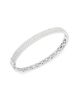 Saks Fifth Avenue Collection Women's 14K White Gold & 2.35 TCW Diamond Three-Row Bangle - 5