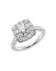 Saks Fifth Avenue Collection Women's 14K White Gold & 2.55 TCW Lab-Grown Diamond Cushion Engagement Ring - 1