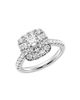 Saks Fifth Avenue Collection Women's 14K White Gold & 2.55 TCW Lab-Grown Diamond Cushion Engagement Ring - 3
