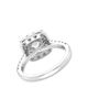 Saks Fifth Avenue Collection Women's 14K White Gold & 2.55 TCW Lab-Grown Diamond Cushion Engagement Ring - 5