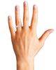 Saks Fifth Avenue Collection Women's 14K White Gold & 2 TCW Lab-Grown Diamond Ring - 2