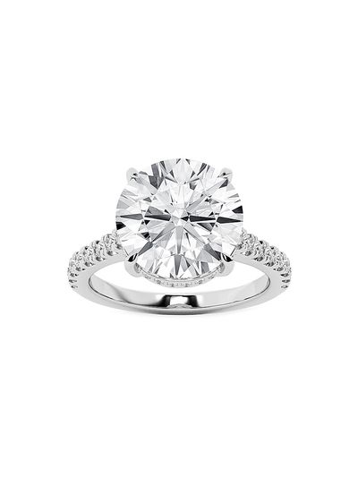 Saks Fifth Avenue Collection Women's 14K White Gold & 4.5ct Lab-Grown Diamond Engagement Ring