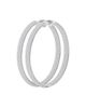 Saks Fifth Avenue Collection Women's 14K White Gold & 5 TCW Lab-Grown Diamond Inside-Out Hoop Earrings - 1