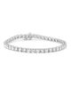 Saks Fifth Avenue Collection Women's 14K White Gold & 8 TCW Lab-Grown Diamond Tennis Bracelet - 1
