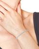Saks Fifth Avenue Collection Women's 14K White Gold & Round Lab-Grown Diamond Flexible Tennis Bangle/1.00-10.00 TCW - 2