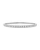 Saks Fifth Avenue Collection Women's 14K White Gold & Round Lab-Grown Diamond Flexible Tennis Bangle/1.00-10.00 TCW - 3