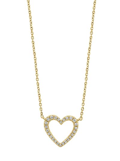 Saks Fifth Avenue Collection Women's 14K Yellow Gold & 0.11 TCW Diamond Necklace