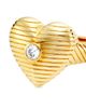 Saks Fifth Avenue Collection Women's 14K Yellow Gold & 0.13 TCW Diamond Heart Ring - 4