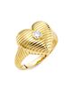 Saks Fifth Avenue Collection Women's 14K Yellow Gold & 0.13 TCW Diamond Heart Ring - 5