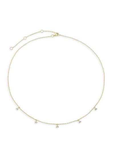 Saks Fifth Avenue Collection Women's 14K Yellow Gold & 0.3 TCW Diamond Necklace