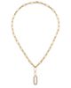Saks Fifth Avenue Collection Women's 14K Yellow Gold & 0.92 TCW Diamond Paper Clip Chain Necklace - 5