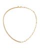 Saks Fifth Avenue Collection Women's 14K Yellow Gold & 2.13 TCW Diamond Mixed-Link Chain Necklace - 1